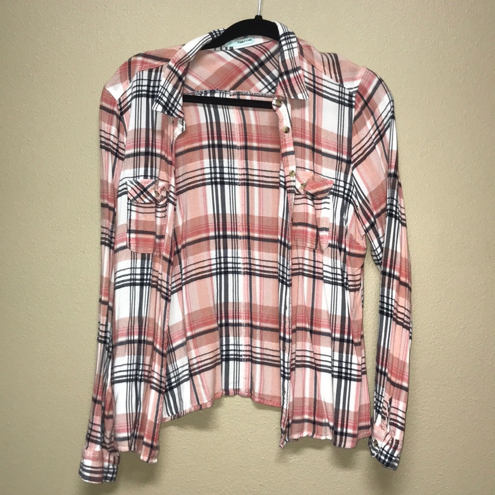 Pink plaid